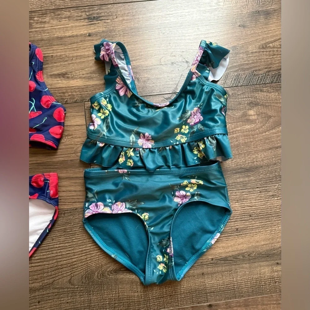 Kid's Two Piece Bathing Suit Bundle,Justice Kanu Size XS,Reseller Wholesale Lot